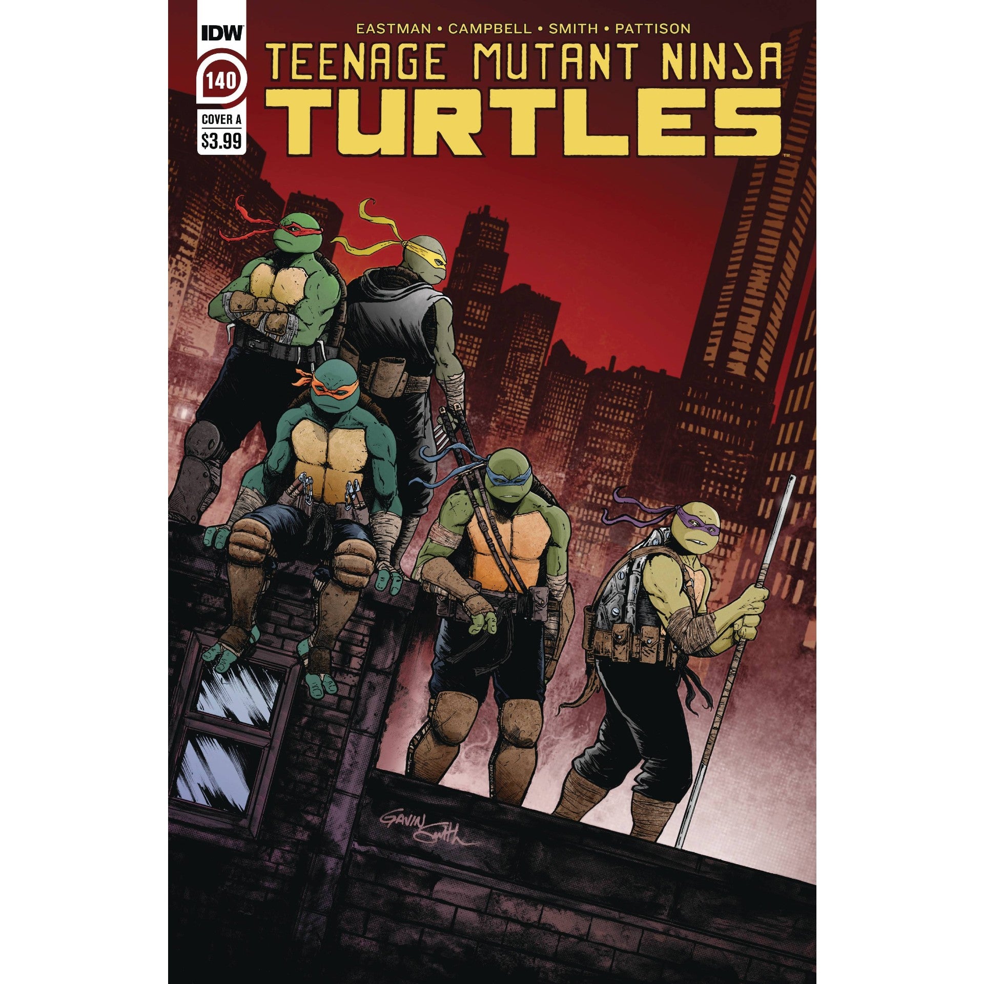 Teenage Mutant Ninja Turtles #140 