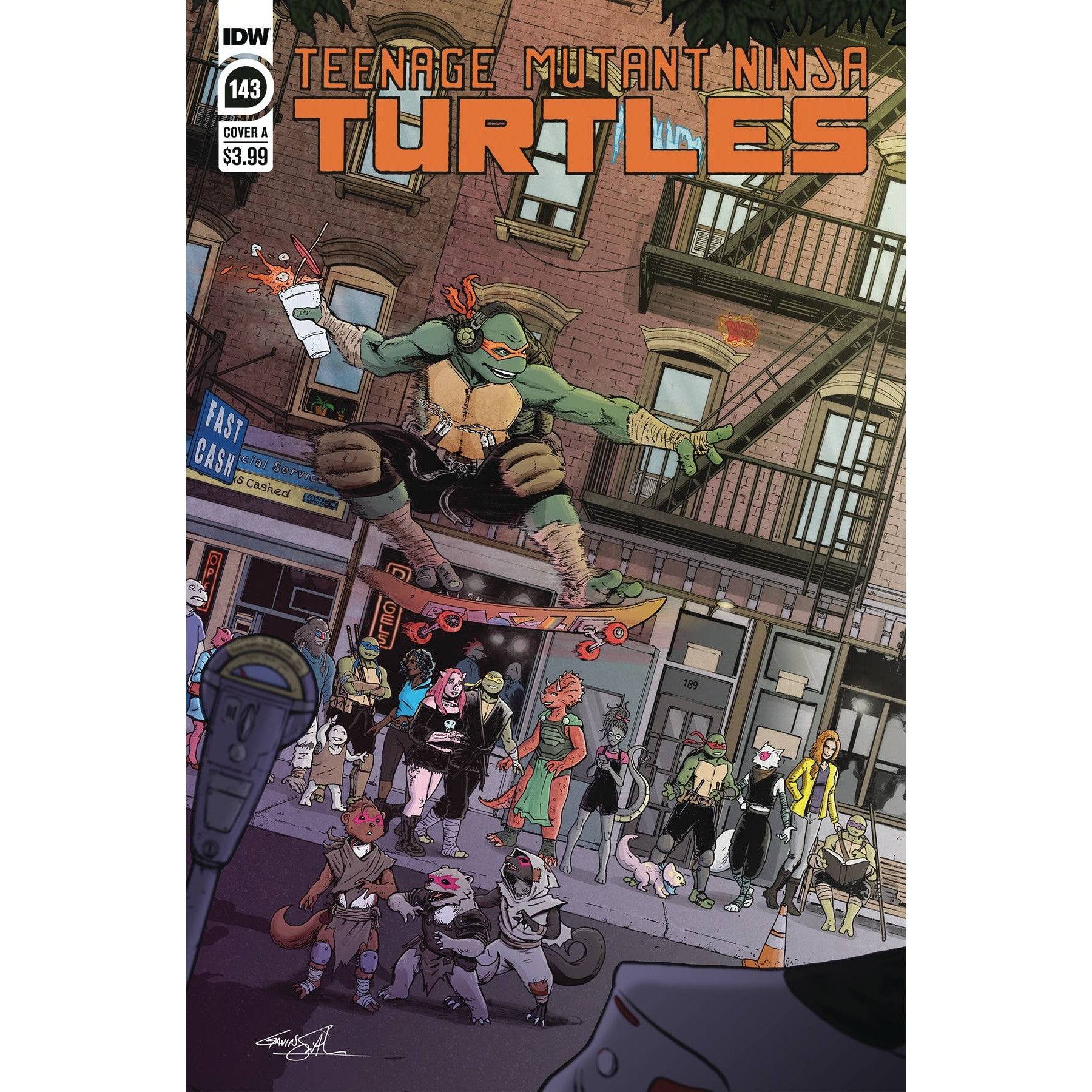 Teenage Mutant Ninja Turtles #143 