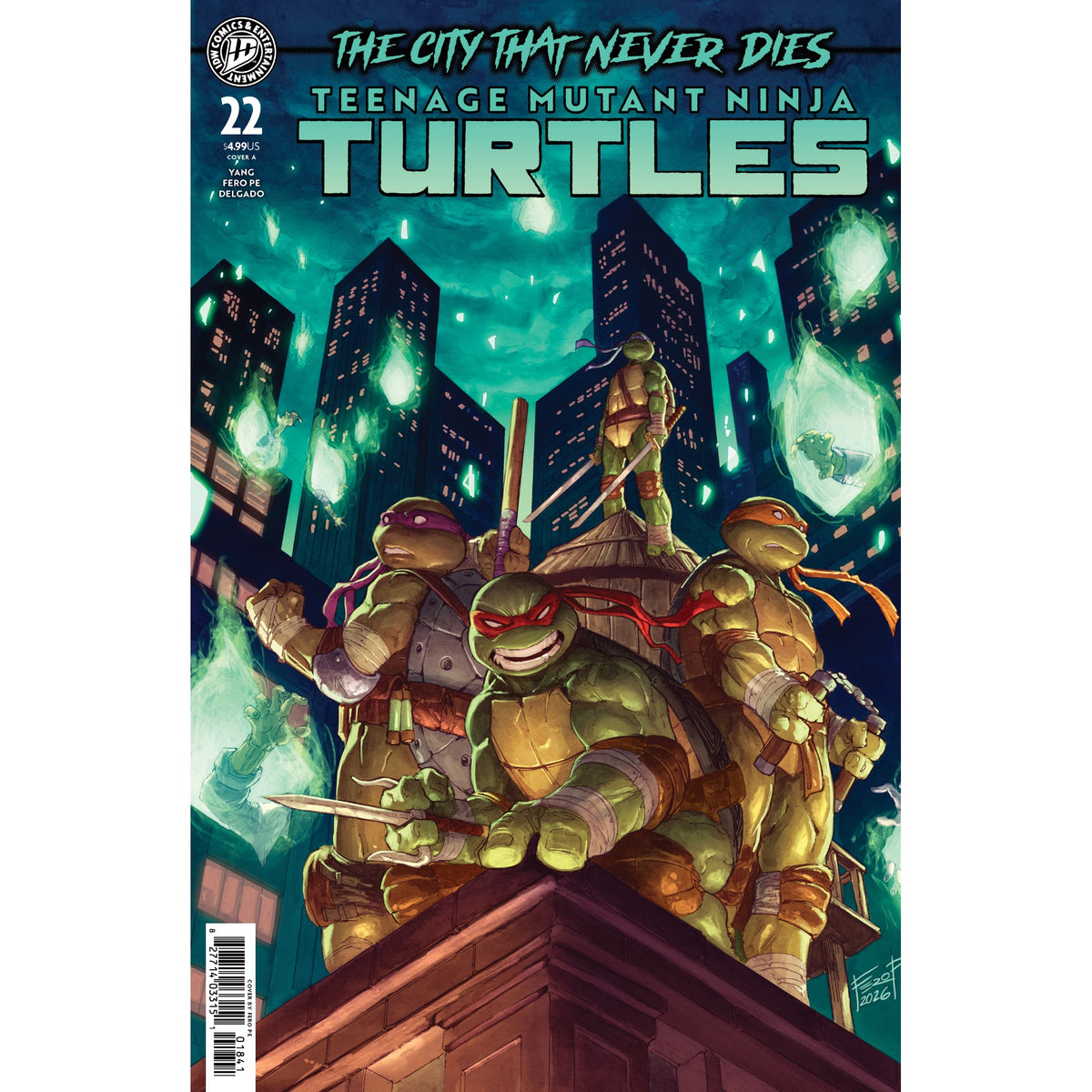 Teenage Mutant Ninja Turtles #22