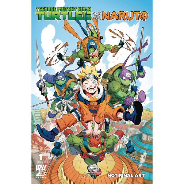 Teenage Mutant Ninja Turtles X Naruto #1