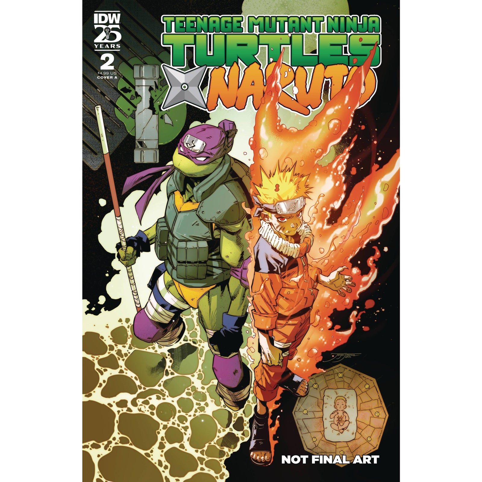 Teenage Mutant Ninja Turtles X Naruto #2 – Atomic Books