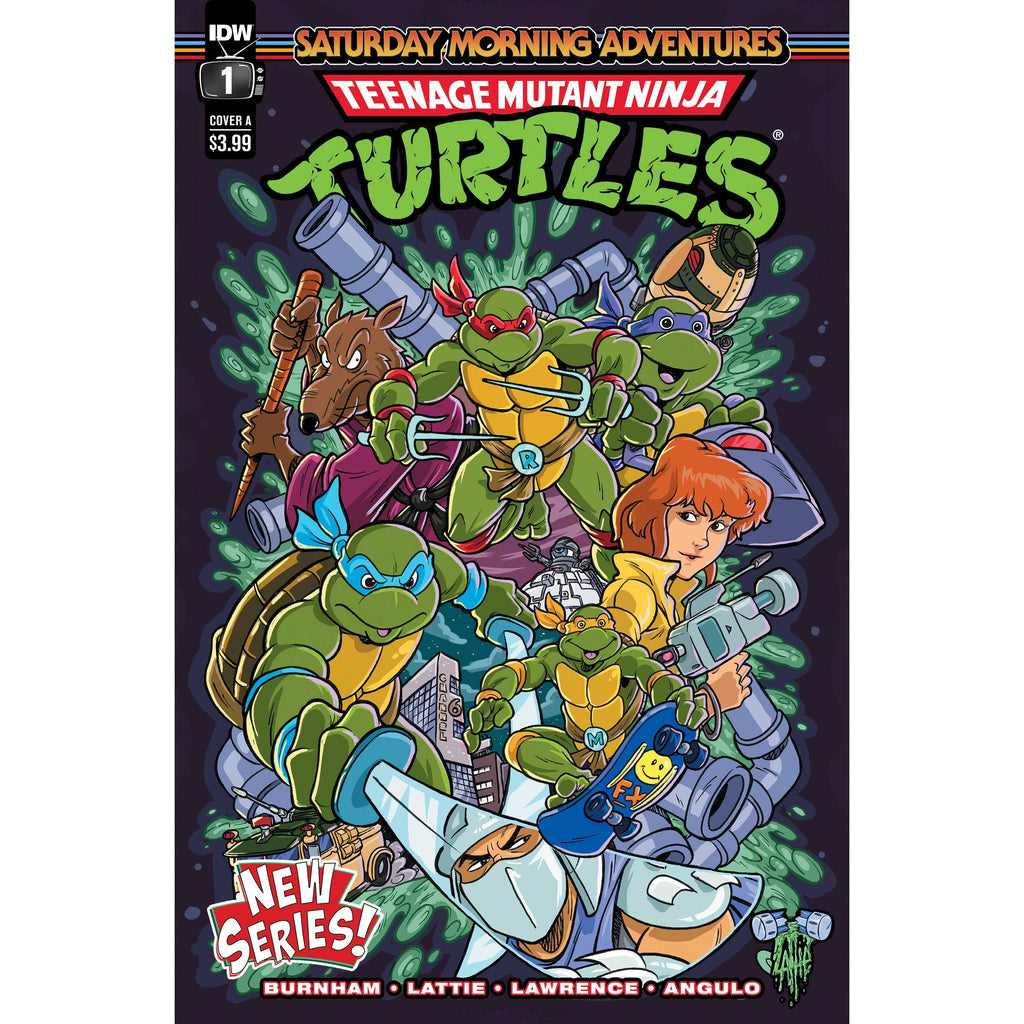 Teenage Mutant Ninja Turtles - Saturday Morning Adventures #4 (IDW Publishing) - Tortuepédia Teenage Mutant Ninja Turtles - Saturday Morning Adventures #4 (IDW Publishing) - Tortuepédia