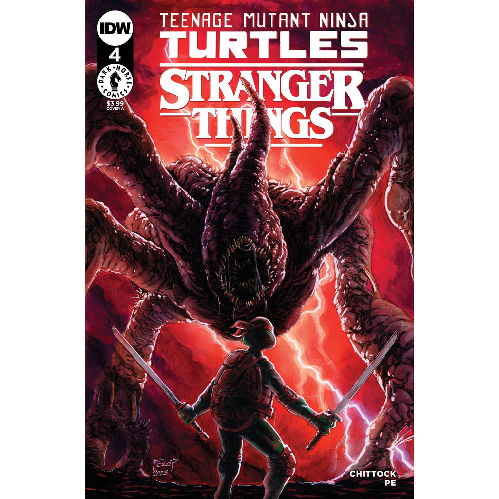 Teenage Mutant Ninja Turtles X Stranger Things #2 Cover A Pe