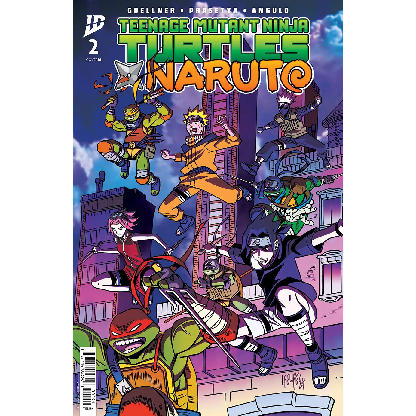 Teenage Mutant Ninja Turtles X Naruto #2 – Atomic Books