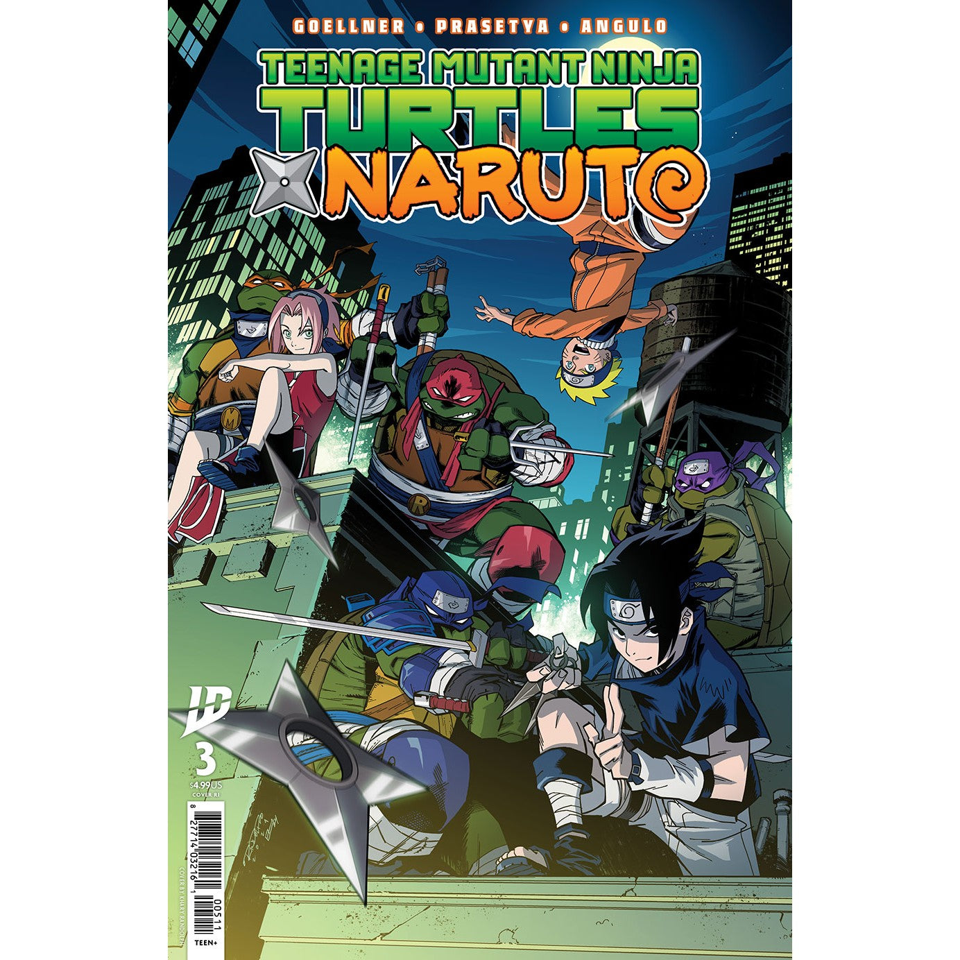 Teenage Mutant Ninja Turtles X Naruto #3 – Atomic Books