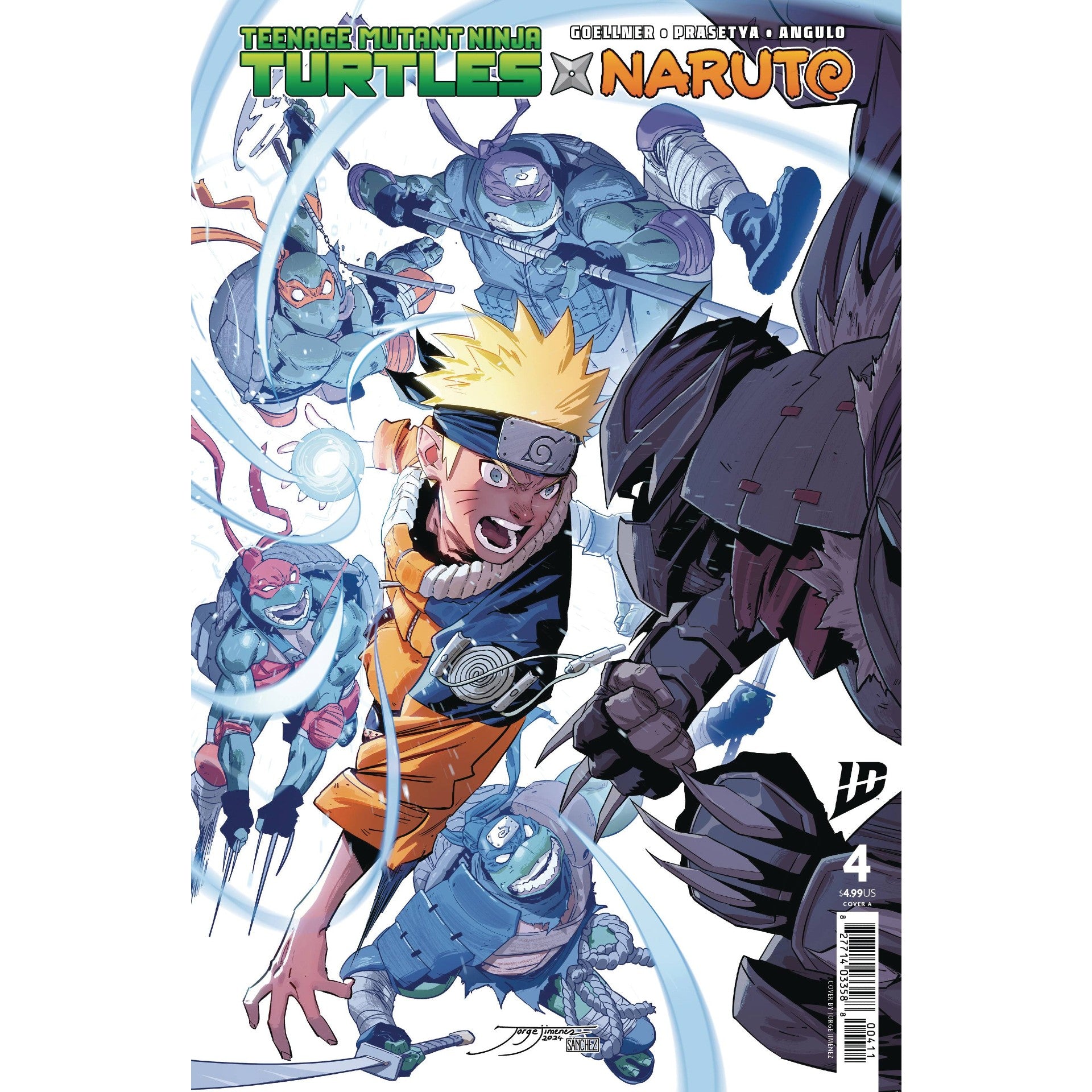 Teenage Mutant Ninja Turtles X Naruto #4 