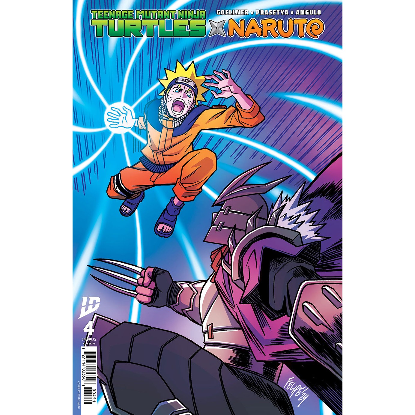 Teenage Mutant Ninja Turtles X Naruto #4 – Atomic Books