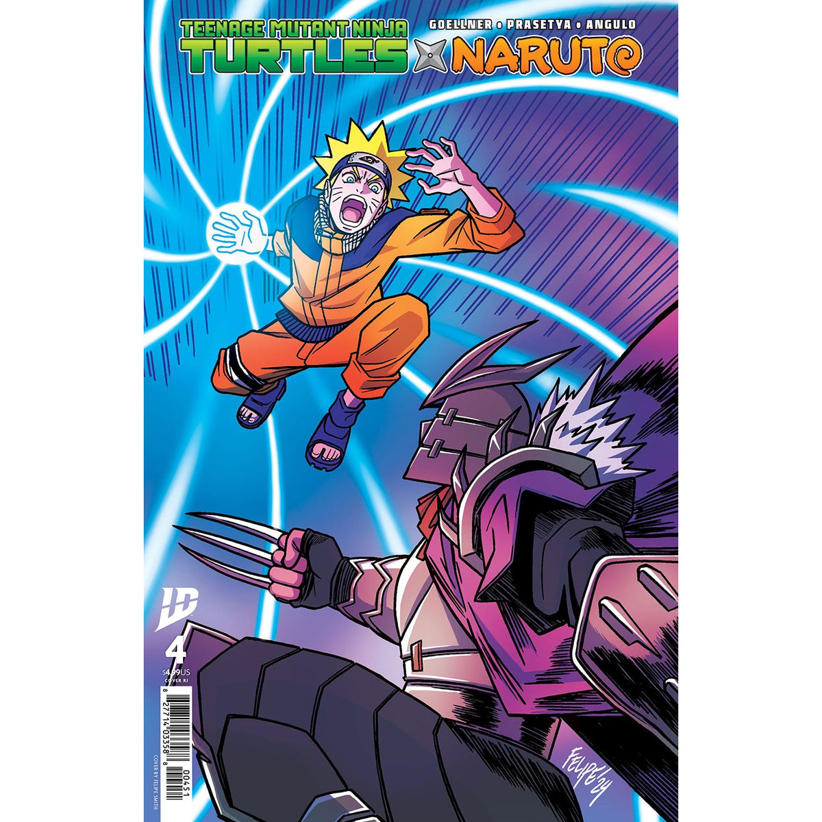 Teenage Mutant Ninja Turtles X Naruto #4 – Atomic Books