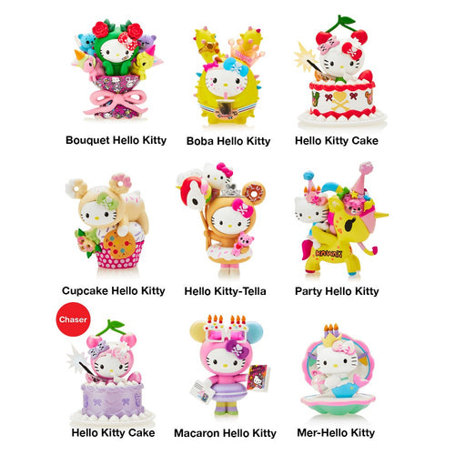 Tokidoki X Hello Kitty Figure (50th Anniversary Birthday) – Atomic 
