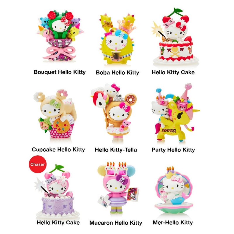 Tokidoki X Hello Kitty Figure (50th Anniversary Birthday)