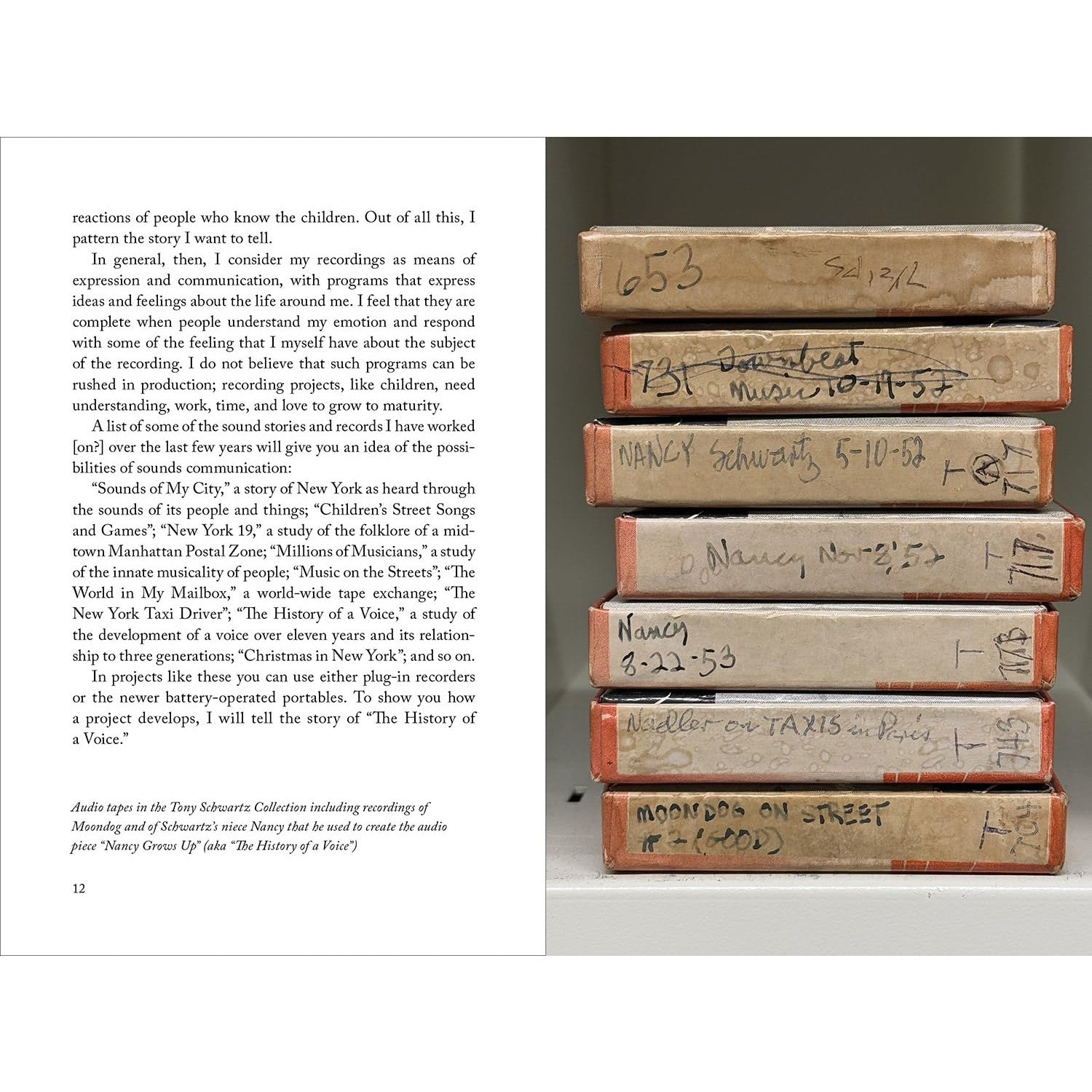 Tony Schwartz: Snapshots in Sound 