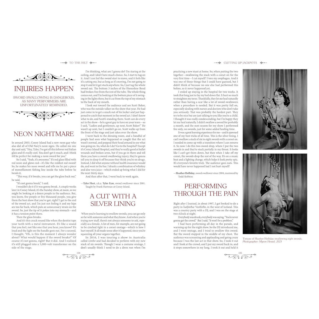 To the Hilt: A Sword Swallower's History of Sword Swallowing