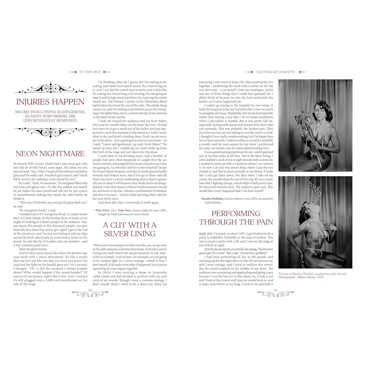 To the Hilt: A Sword Swallower's History of Sword Swallowing