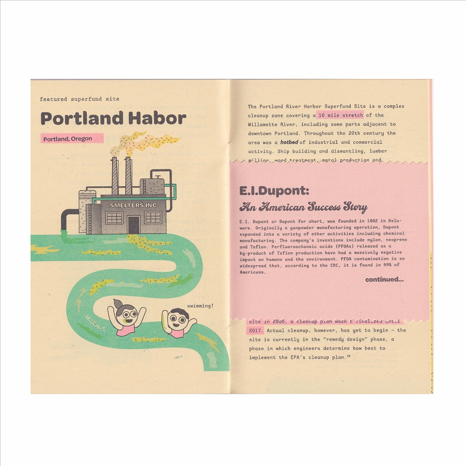 Toxic Lagoon Zine: West Coast Edition