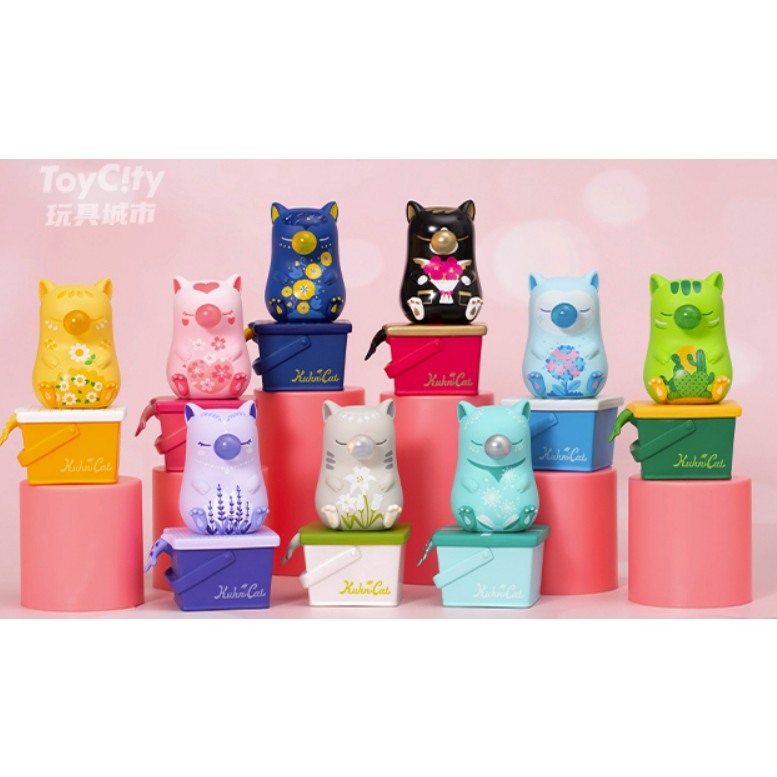 Toy City Kuhn Cat Flower Language Blindbox