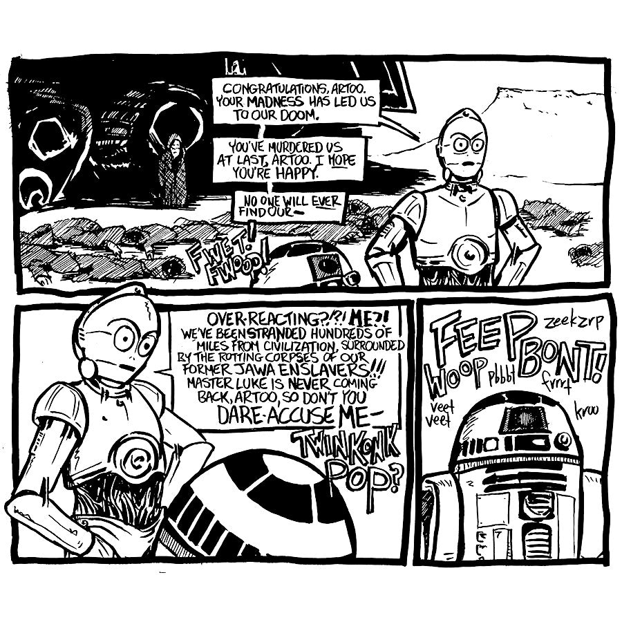 Wait, Luke: Act 1, Scene 1