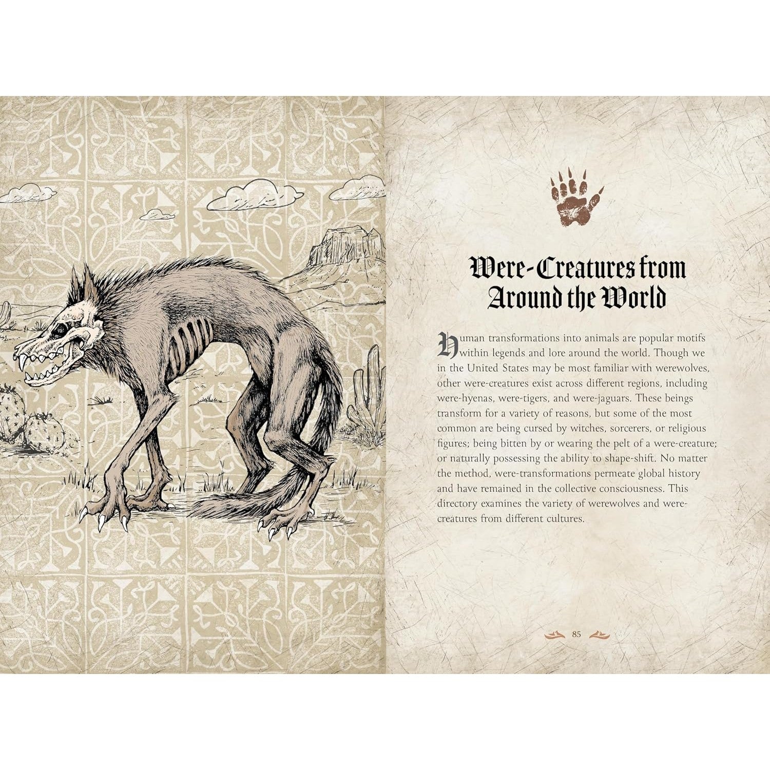 Werewolves: A Handbook of History And Lore of the Creatures of the Night 