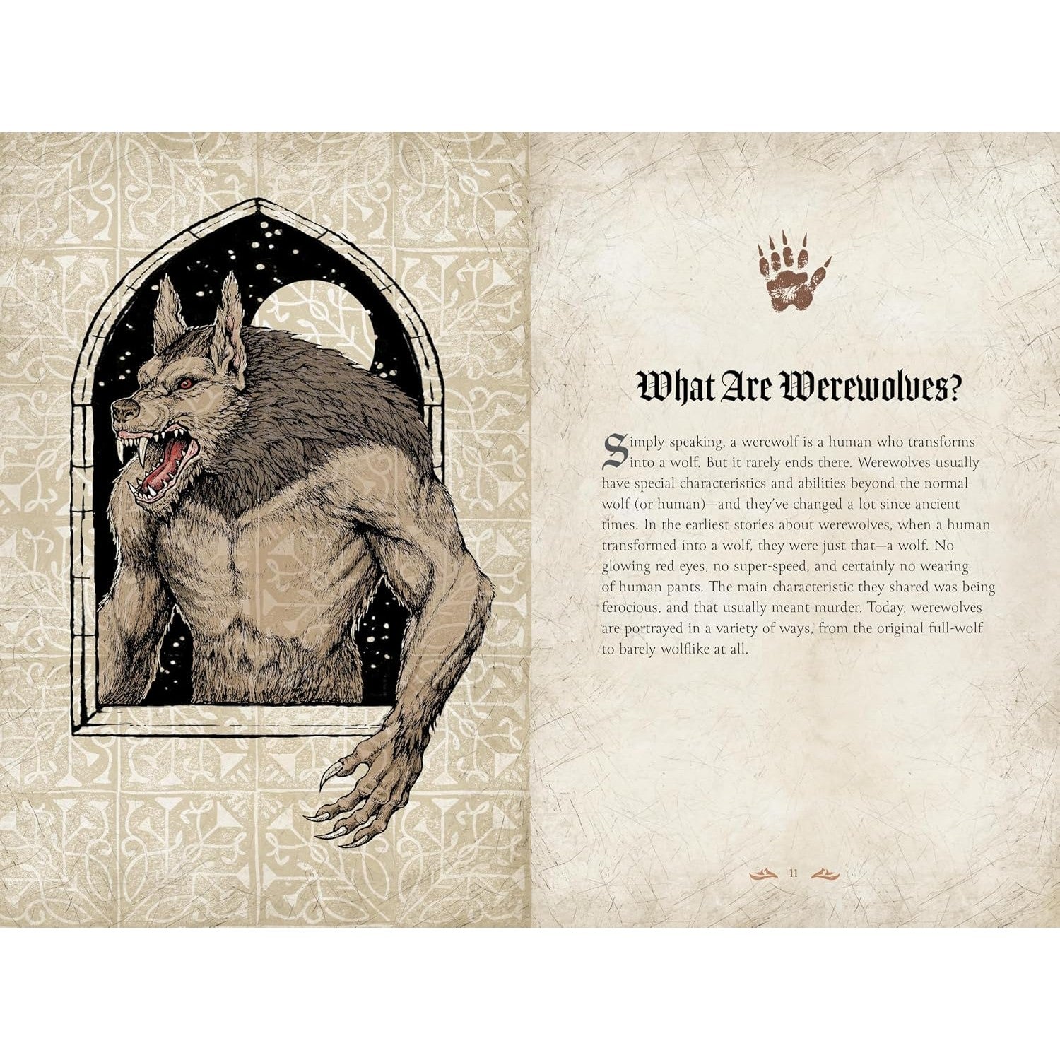 Werewolves: A Handbook of History And Lore of the Creatures of the Night 
