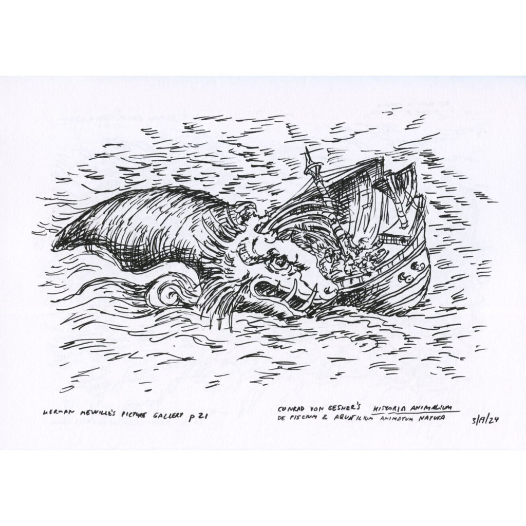 Whaling Sketches: Related to "Moby-Dick" Volume 1: Mar. - May 2024