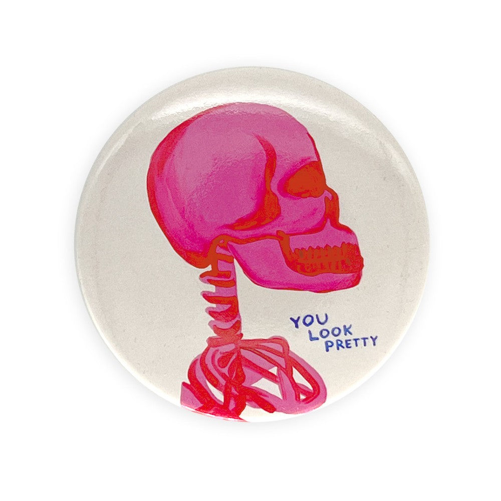 You Look Pretty Pocket Mirror