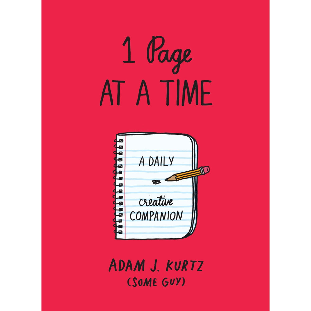 1 Page at a Time (Red): A Daily Creative Companion