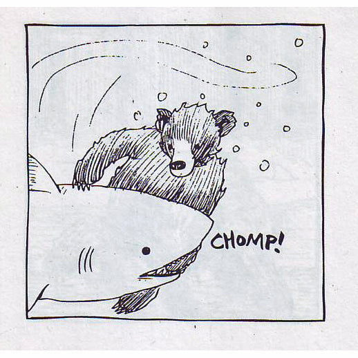 Accident Bear Goes Fishing