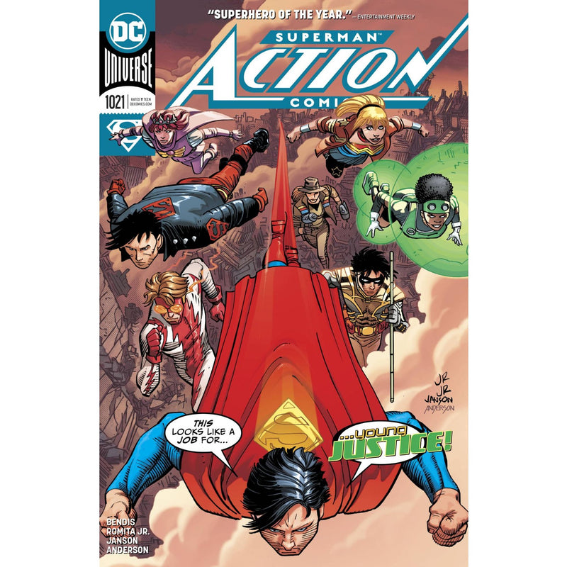 Action Comics #1021 (regular cover)