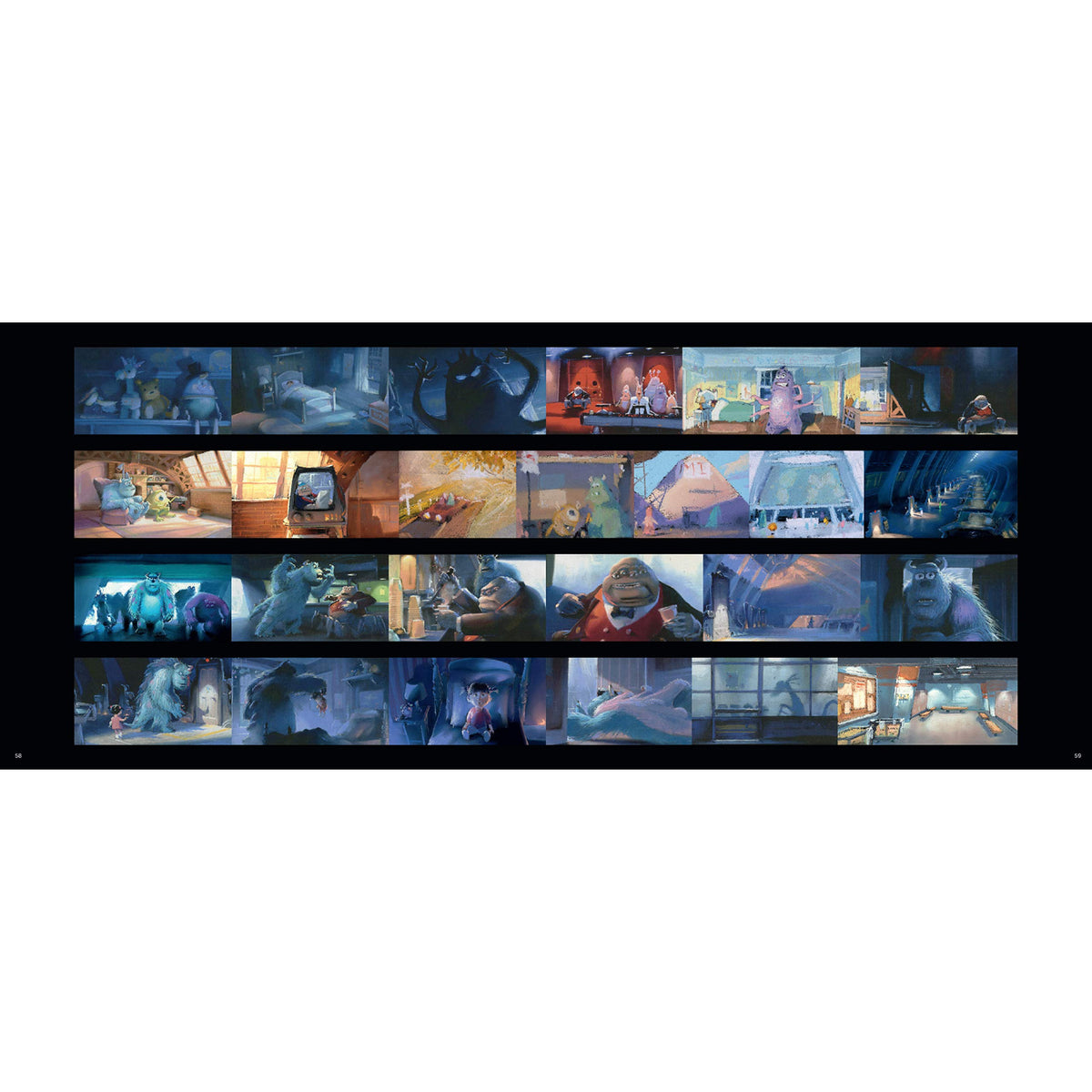 Pixar Pastels Color Script The Art of Pixar: The Complete Colorscripts from 25 Years of Feature ...