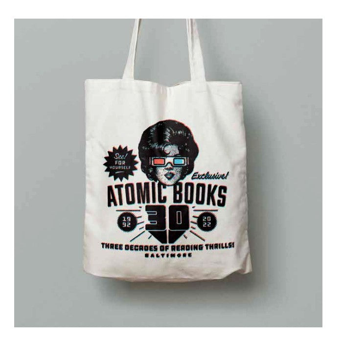 Atomic Books 30th Anniversary Tote 1