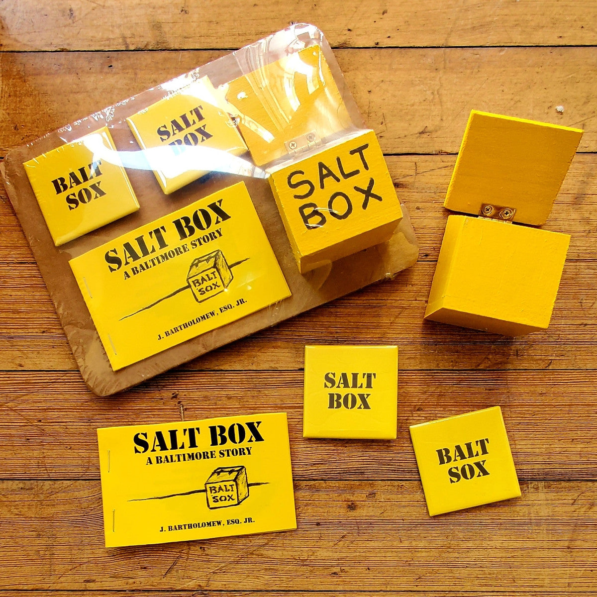 Baltimore Salt Box Wooden Set