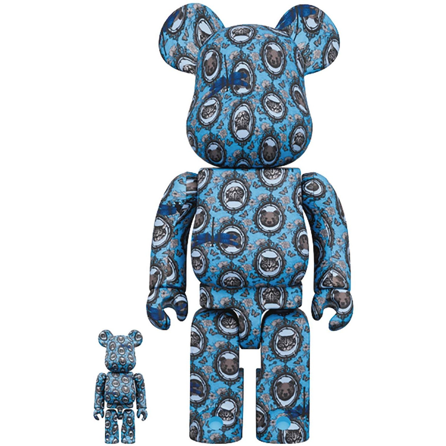 Robe Japonica Mirror Bearbrick 2-Pack