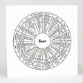 Beer Letterpress Print