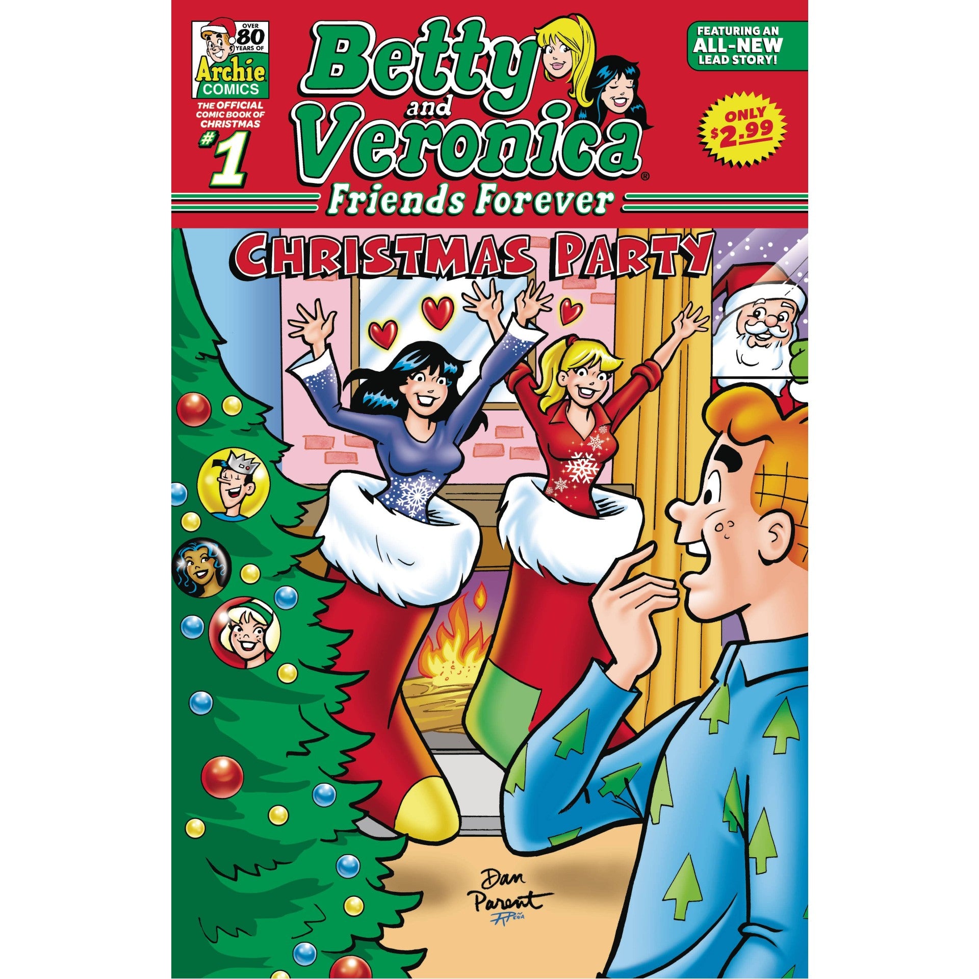 Betty And Veronica Friends Forever Christmas Party #1