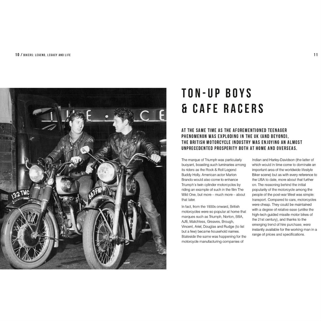 Bikers. Legend, Legacy and Life (Two Finger Salute) 