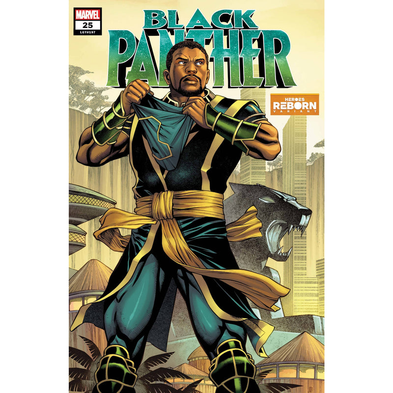 Black Panther #25 (Heroes Reborn variant)