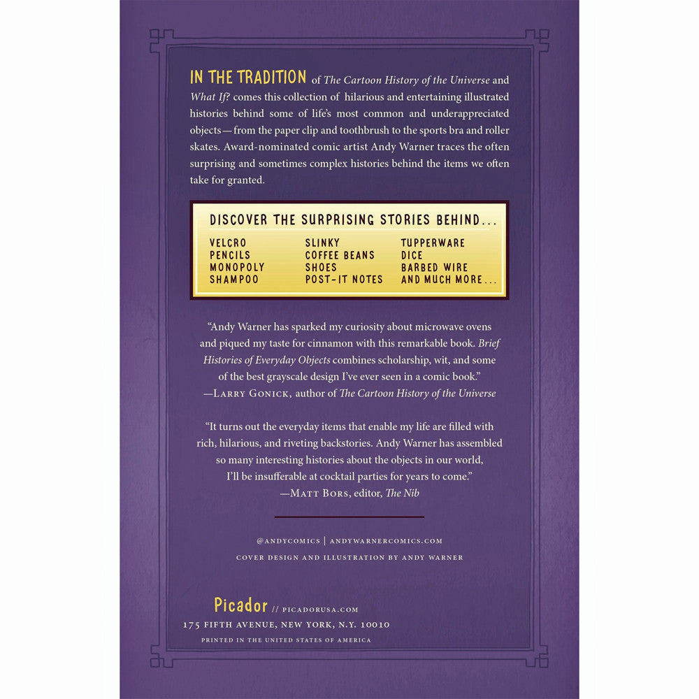 Brief Histories Of Everyday Objects