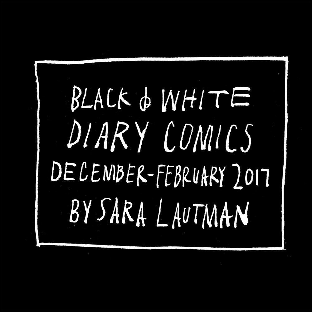 Black And White Diary Comics