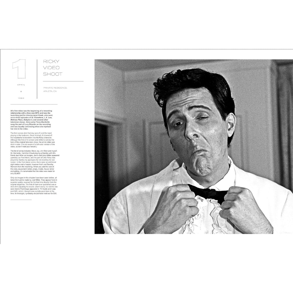 Black And White And Weird All Over: The Lost Photographs of "Weird Al" Yankovic '83 – '86