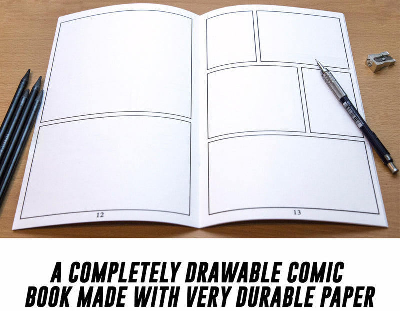 Completely Drawable Comic Book Atomic Books
