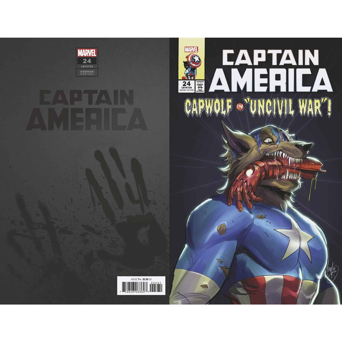 Captain America #24 (cover b)
