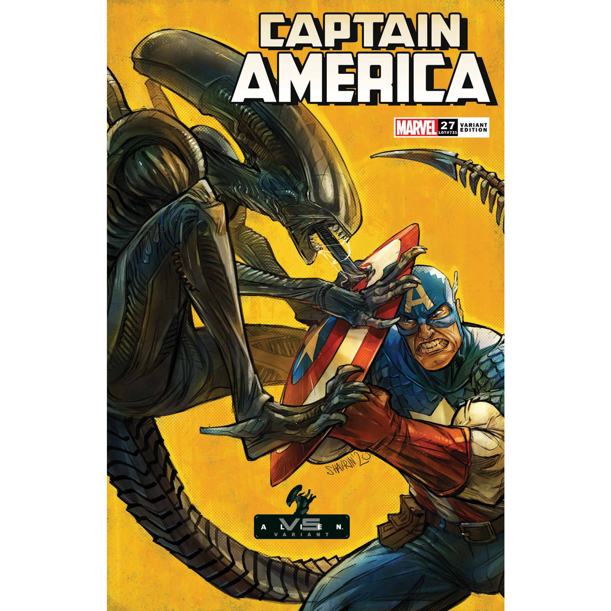 Captain America #27 (cover b)