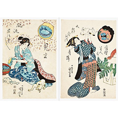 Cats by Kuniyoshi: Ukiyo-e Paper Book – Atomic Books