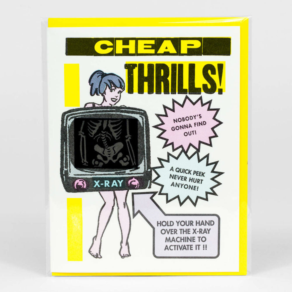 Cheap Thrills Notecard