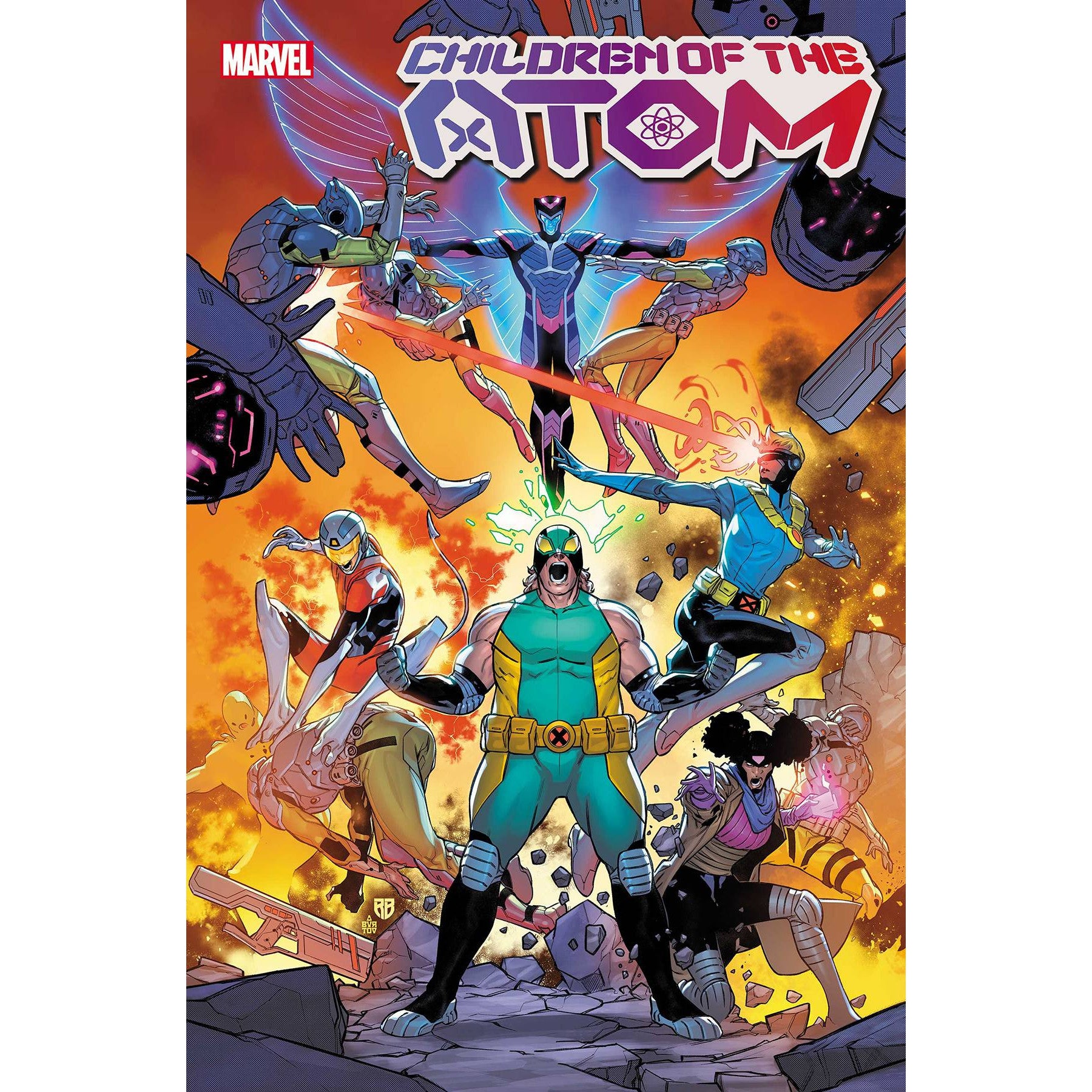 Children Of The Atom #4 (cover a)
