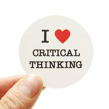 Critical Thinking Artists Sticker