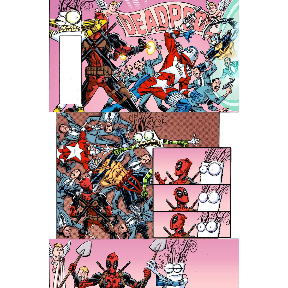 Deadpool #15 (Volume 5) (cover b)