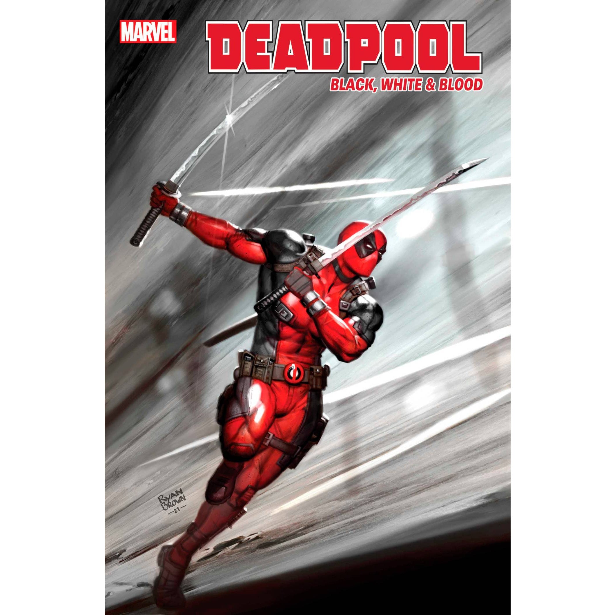 Deadpool Black White And Blood #4