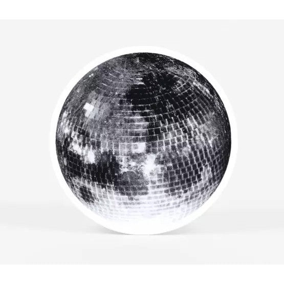 Disco Moon Sticker