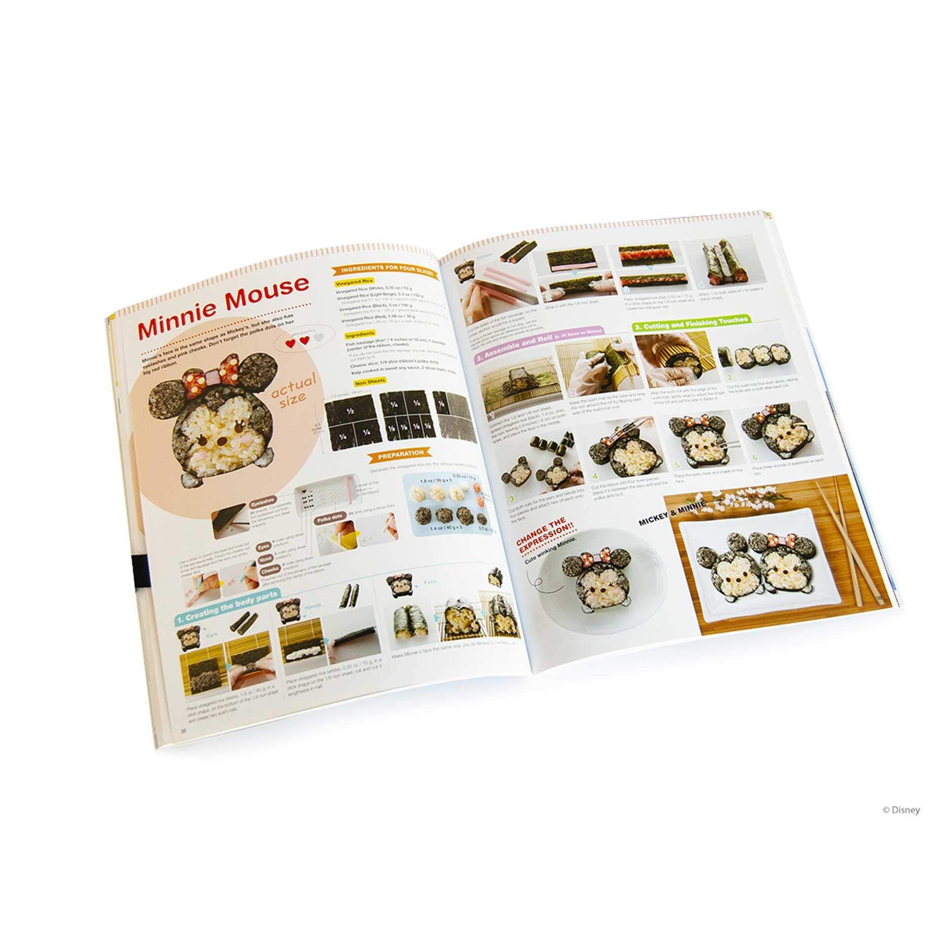 Disney Tsum Tsum Sushi Cookbook 