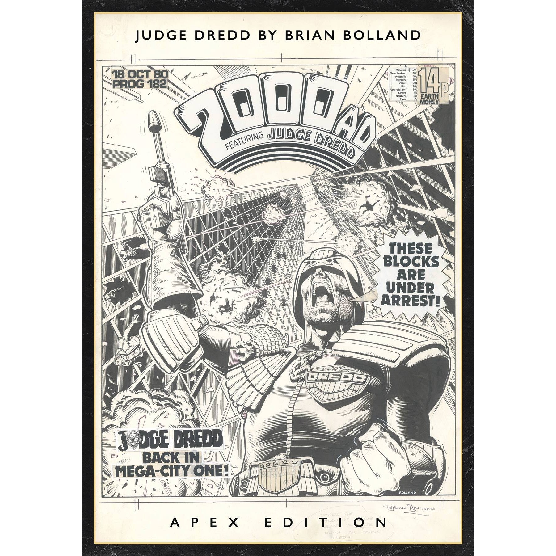 Judge Dredd by Brian Bolland (Apex Ed.)
